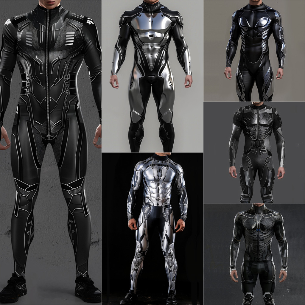 เครื่องแต่งกายฮาโลวีนและ.party สำหรับผู้ใหญ่ พร้อมลายพิมพ์ดิจิตอล สไตล์cosplay และการปลอมตัว