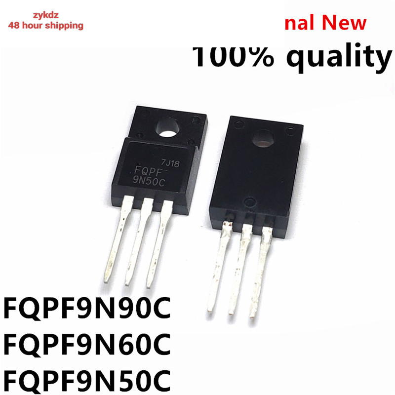 สินค้าใหม่ 10PCS FQPF9N90C TO-220F 9N90 TO-220 FQPF9N90 9A 900V FQP9N90C FQP9N60C FQPF9N60C FQPFQ50N