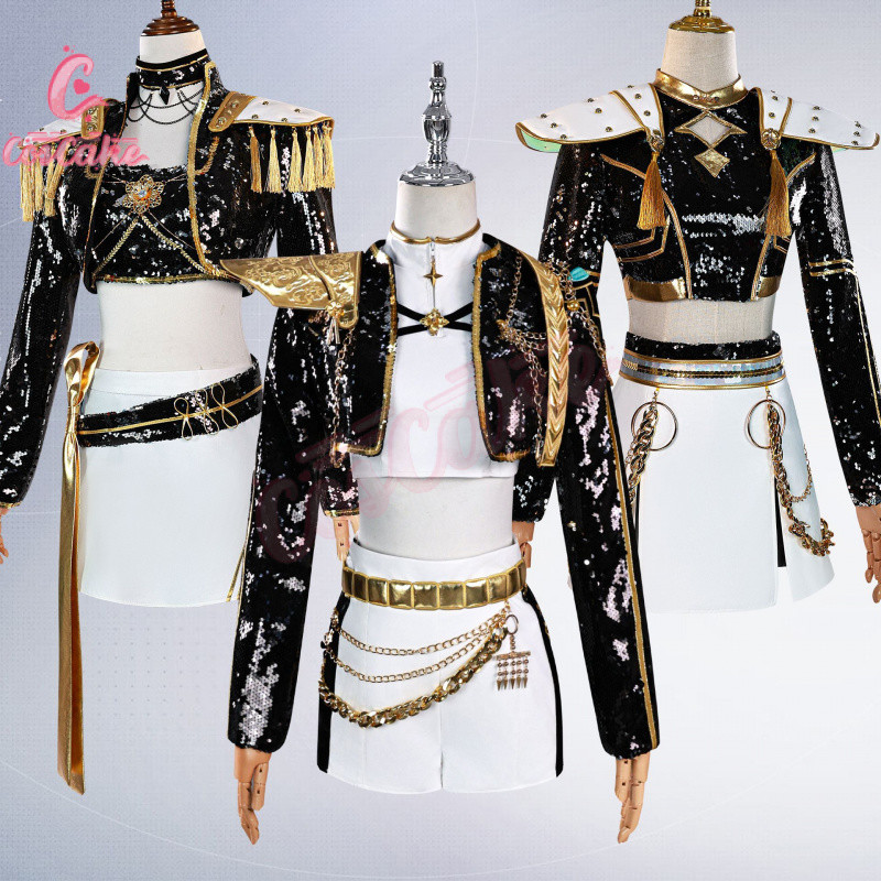 K-POP Cosplay Outfit ตัวละคร Rumi, Zoey, และ Mila