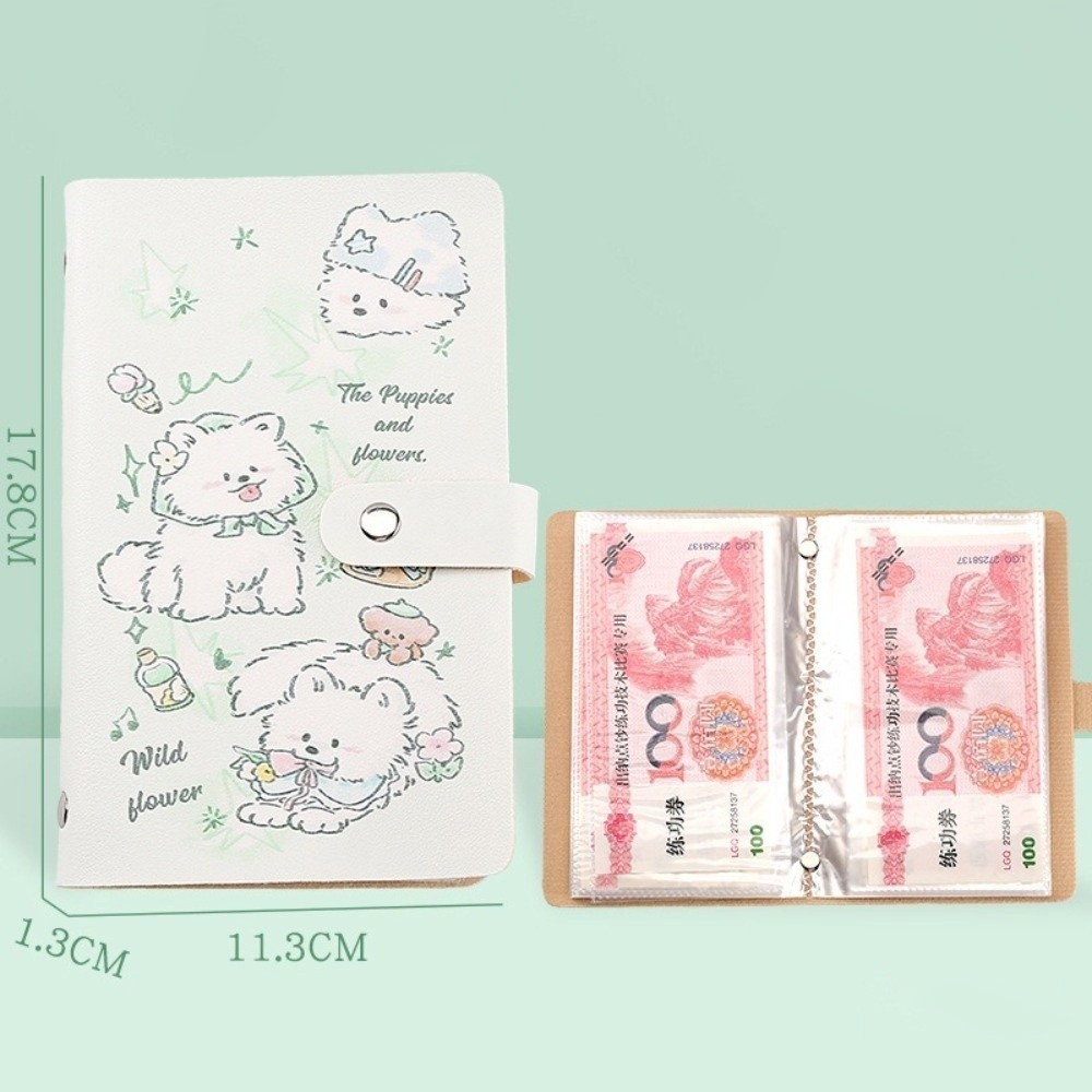 ENIANG ท้าทายประหยัดเงิน 100 ซอง, ท้าทายเงิน Mini Binder นํากลับมาใช้ใหม่ได้, ประหยัดเงินสุนัขน่ารัก Saving Challenges Book คู่ ราคา ถูกที่สุด ดีลบีเคเค แกลเลอรีภาพที่ 9
