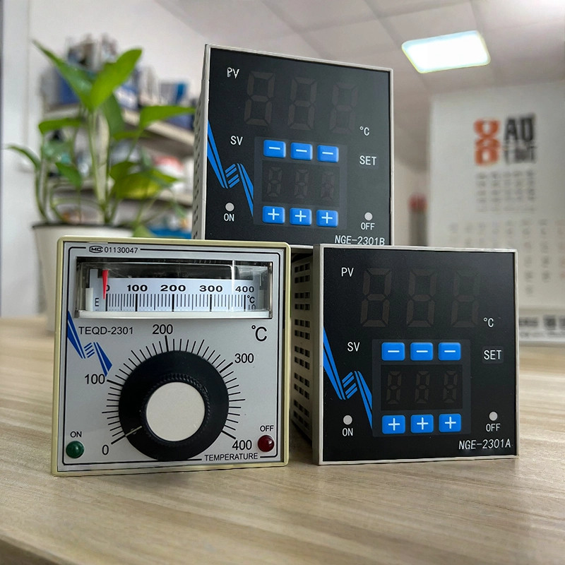 ของแท้ Hualian เครื่องซีลอุปกรณ์เสริม TEQD-2301A B-Type Pointer จอแสดงผลดิจิตอล Thermostat Thermostat Meter Thermostat
