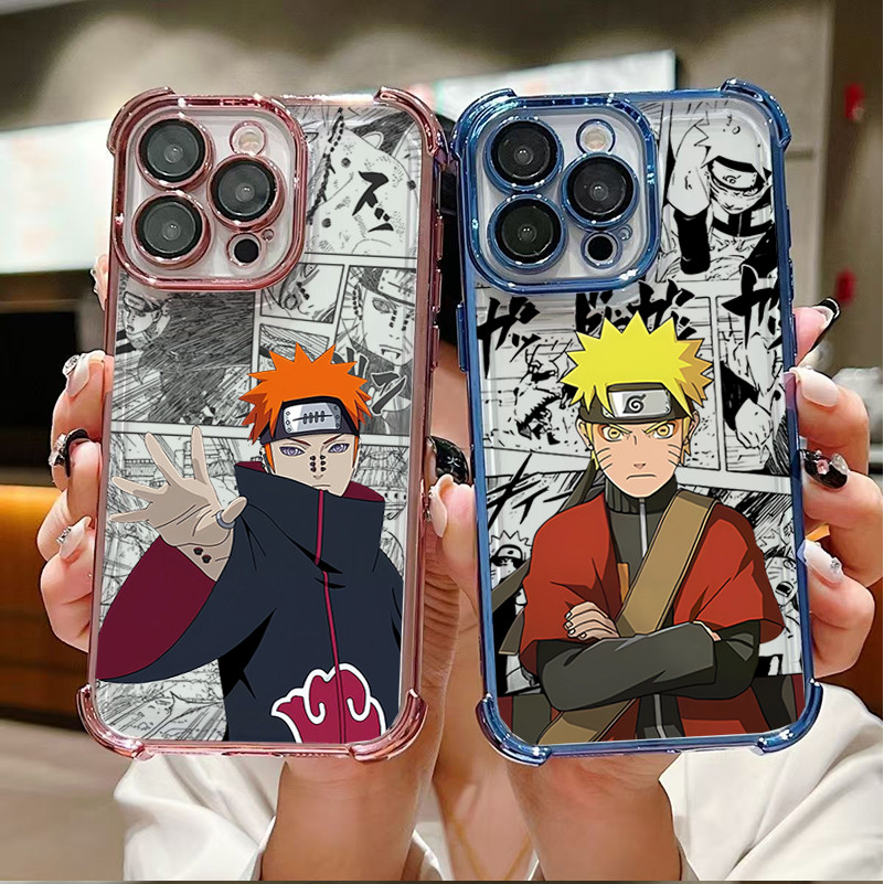NARUTO อะนิเมะญี่ปุ่นเคสโทรศัพท์สําหรับ OPPO Reno 14F 14 Pro 13F 12F 11F 13 12 11 10 8T 7 8 Pro 5G FIND X8 Pro Reno14F Reno14 5G นุ่มกันกระแทกกรณี