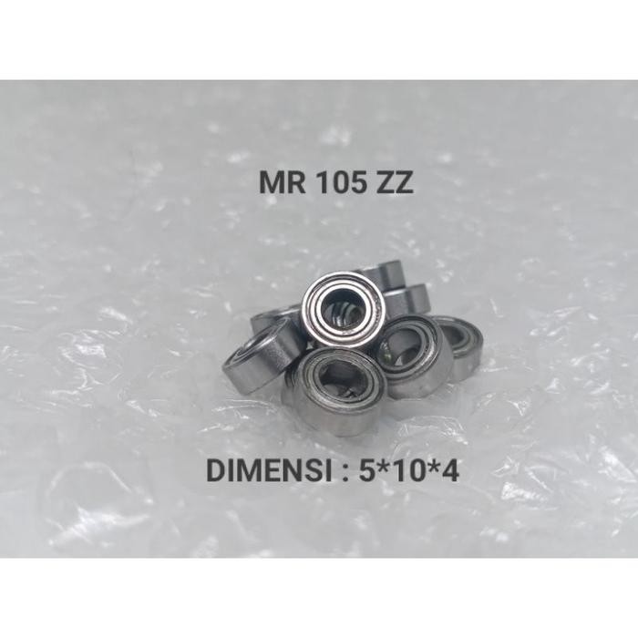 BEARING รอกตกปลาแบบหมุน MR 105 ZZ 5x10x4
