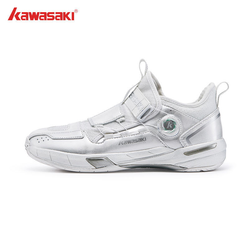 Kawasaki รองเท้ากีฬาอาชีพแบดมินตัน B3412 เทนนิสCross MID3.0 แบบพันรอบ  แผ่นคาร์บอนป้องกันการบิดงอ