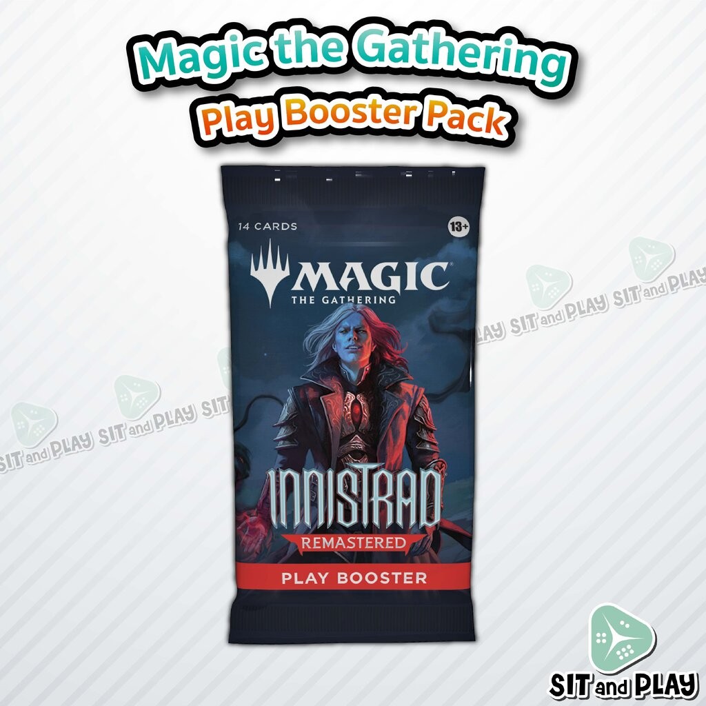 MTG - Innistrad Remastered - Play Booster Pack การ์ดเมจิก Magic the Gathering