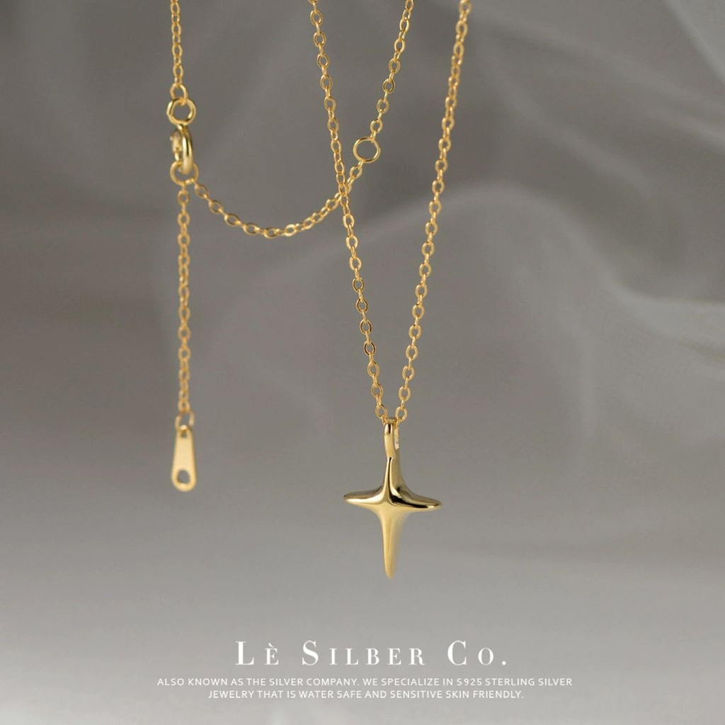 Lè Silber Co. สร้อยคอเงินแท้ S925 - The Celestial Compass Necklace