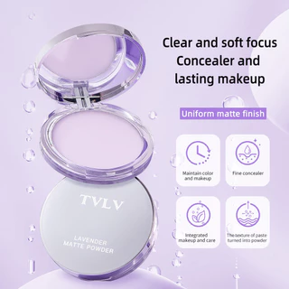 Lavender Matte Powder 10g แป้งม่วงควบคุมความมัน ไร้สีไร้ฝุ่น ลดความมัน ติดทน ผช.ใช้ได้