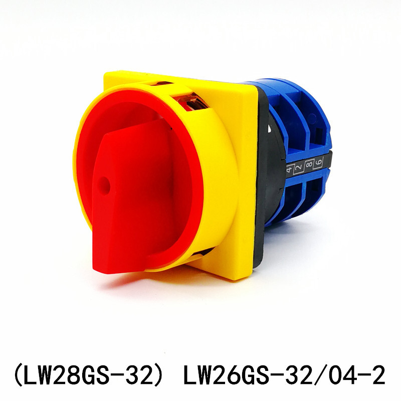 LW26GS-32/04-2 สวิตช์ตัดไฟ Universal Conversion LW28GS-32A หมุนสามขั้ว SH13