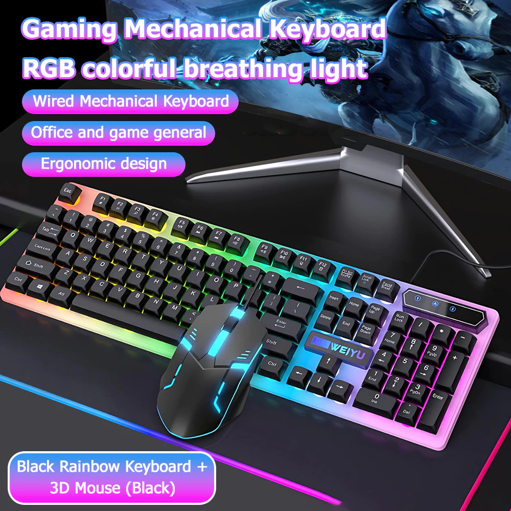 Magnesium RGB Gaming Keyboard and Mouse thumbnail 3