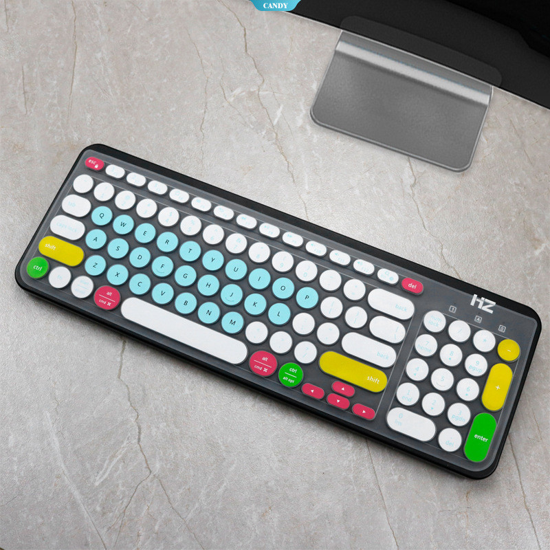 BOW K221/Logitech K780/Kaidiwei CR-300/Fude ik6630 ฝาครอบคีย์บอร์ด – ตัวป้องกันซิลิโคนกันฝุ่น [ZK]