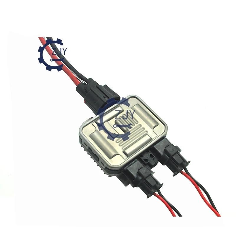 หม้อน้ํา Cooling 2 พัดลมโมดูลควบคุมสําหรับ FORD EDGE FLEX LINCOLN MKS MKX 3.5L 3.7L 7T43-8C609-BA 7T