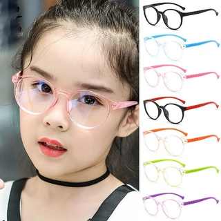 แว่นตา ป้องกันแสงสีฟ้า กรอบป้องกันรังสี สําหรับเด็กผู้ชาย และเด็กผู้หญิง