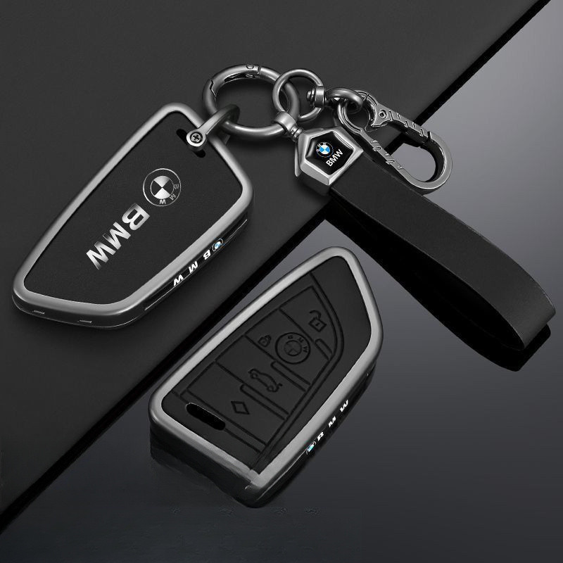 BMW Key Cover Blade Alloy Shock-resistant Case เหมาะสําหรับ 3 Series 5 Series X1X3X5 Mens Unique Mod