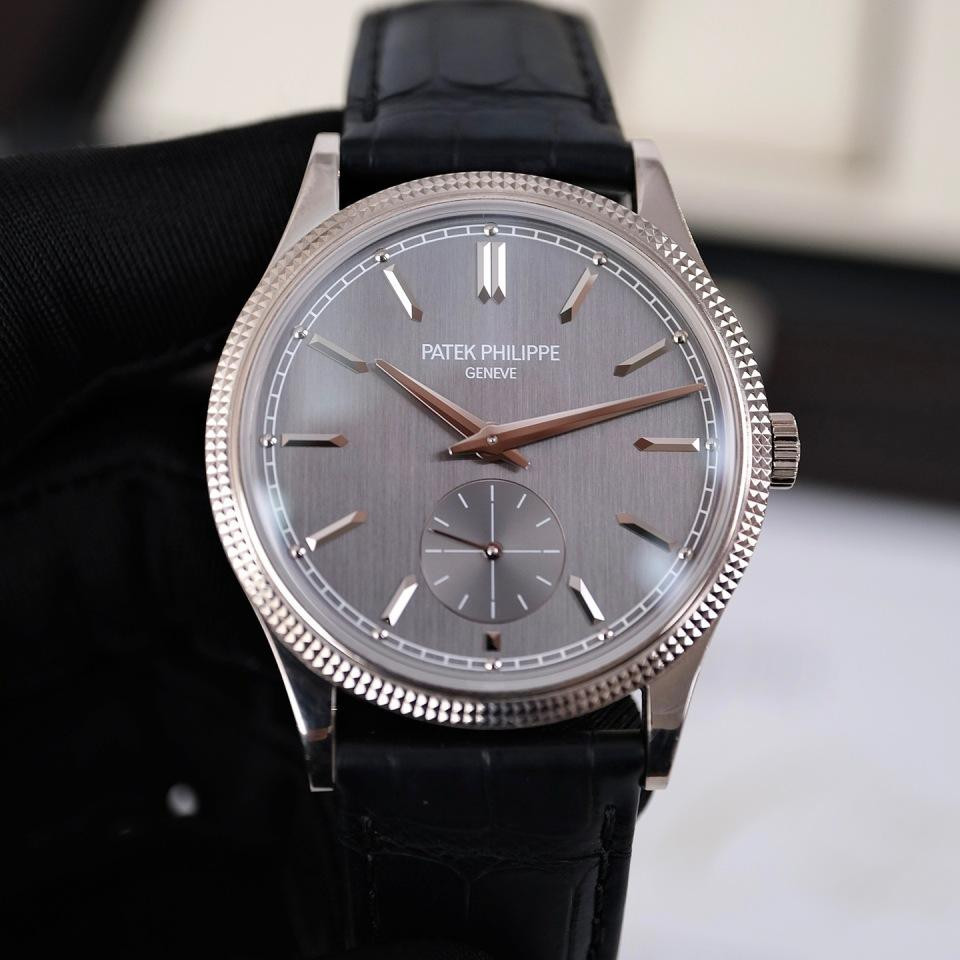 Patek Philippe Classical 6119G-001 นาฬิกาข้อมือผู้ชายกลไกแบบแมนนวล 39mm