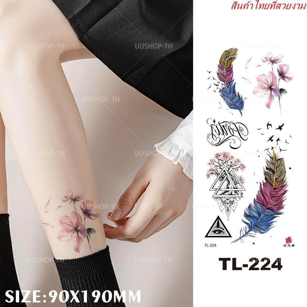 สติกเกอร์รอยสักแขน รอยสักแบบต่างๆ เล็กและสด รูปที่ 5