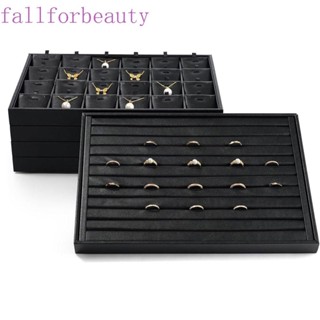 Fallforbeauty PU หนังเครื่องประดับพาเลท,ด้านล่างแบนหลายช่องถ…