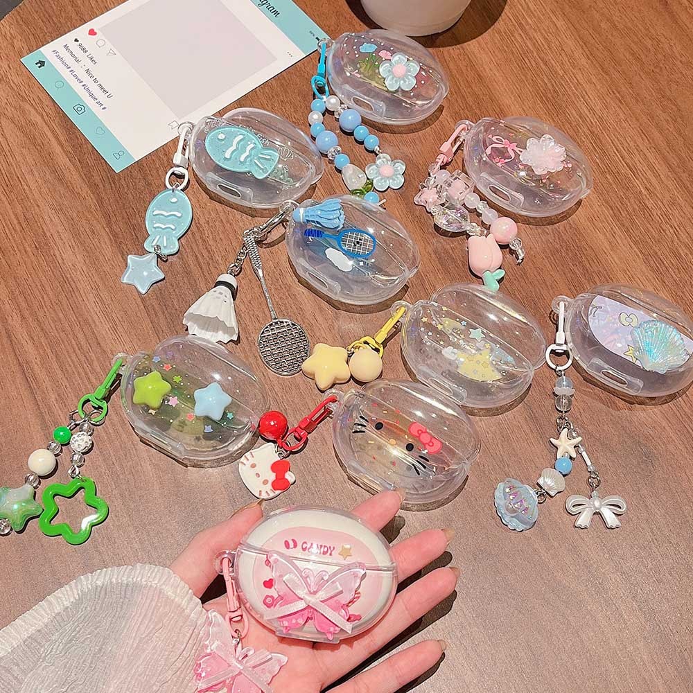 ผีเสื้อดาวปลาดอกไม้ล้างหูฟังสําหรับ Huawei Freebuds 5i 6i SE2 SE3 PRO 3 4 ฟรี ARC สําหรับ Honor X7 X