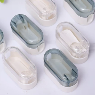 BLIVO ที่เก็บแปรงสีฟัน ไม่มีการเจาะ ฝาครอบกันฝุ่นแปรงสีฟัน Toothbrush Holder