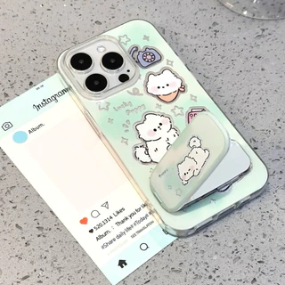🌸Bov🌸ข้ากันได้สำหรับ iPhone17 ป้องกันการตก เคสไอโฟน17PROMAX 14plus 15PRO 12 13pro 16proป้องกันฝุ่-HLYSK219