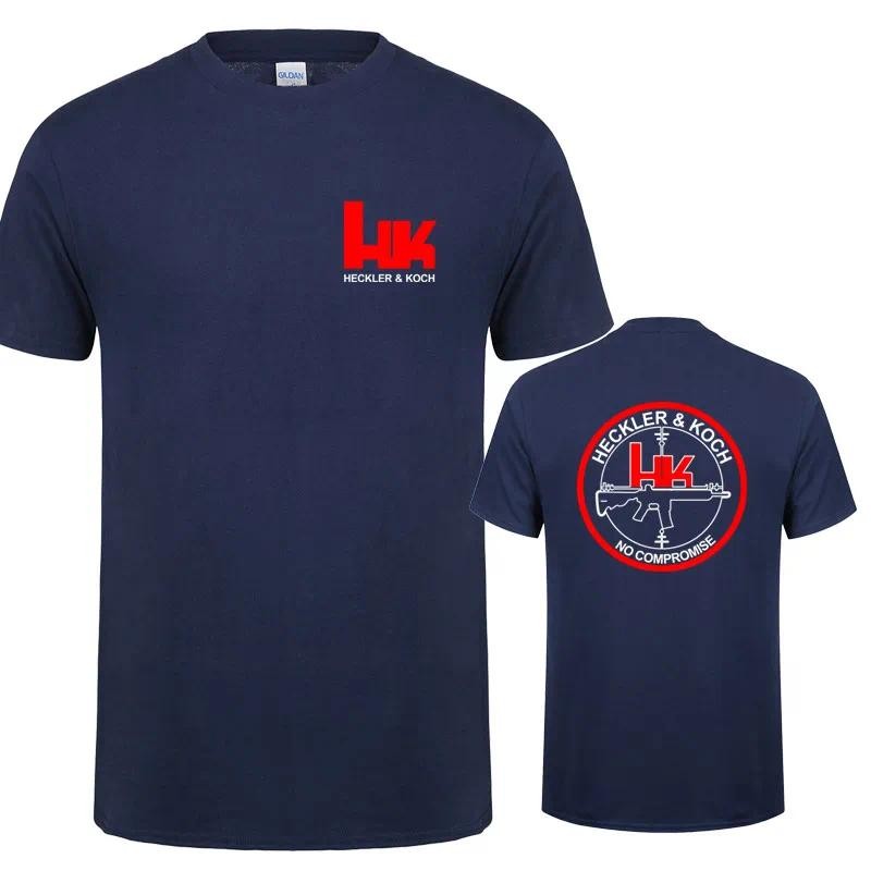 COD Hk Heckler Koch No Compromise Man เสื้อยืดผ้าฝ้าย Cool Heckler Koch T เสื้อ Tops LH-229