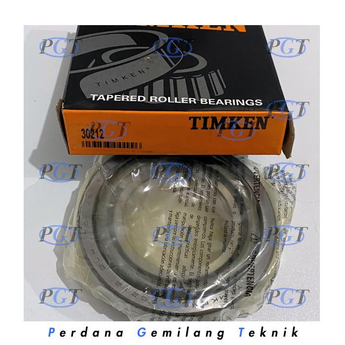แบริ่งลูกกลิ้งเรียว 30212 TIMKEN
