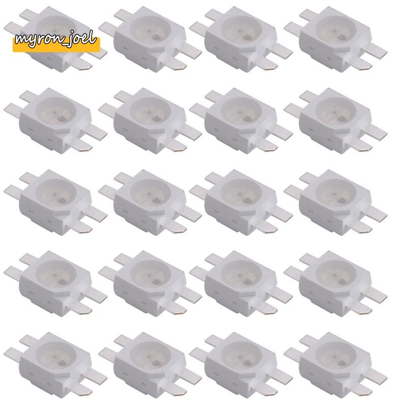 50PCS SK6812 MINI-E RGB (คล้ายกับ WS2812B) SK6812 3228 พิกเซลชิป LED ที่อยู่ส่วนบุคคลสี DC5V