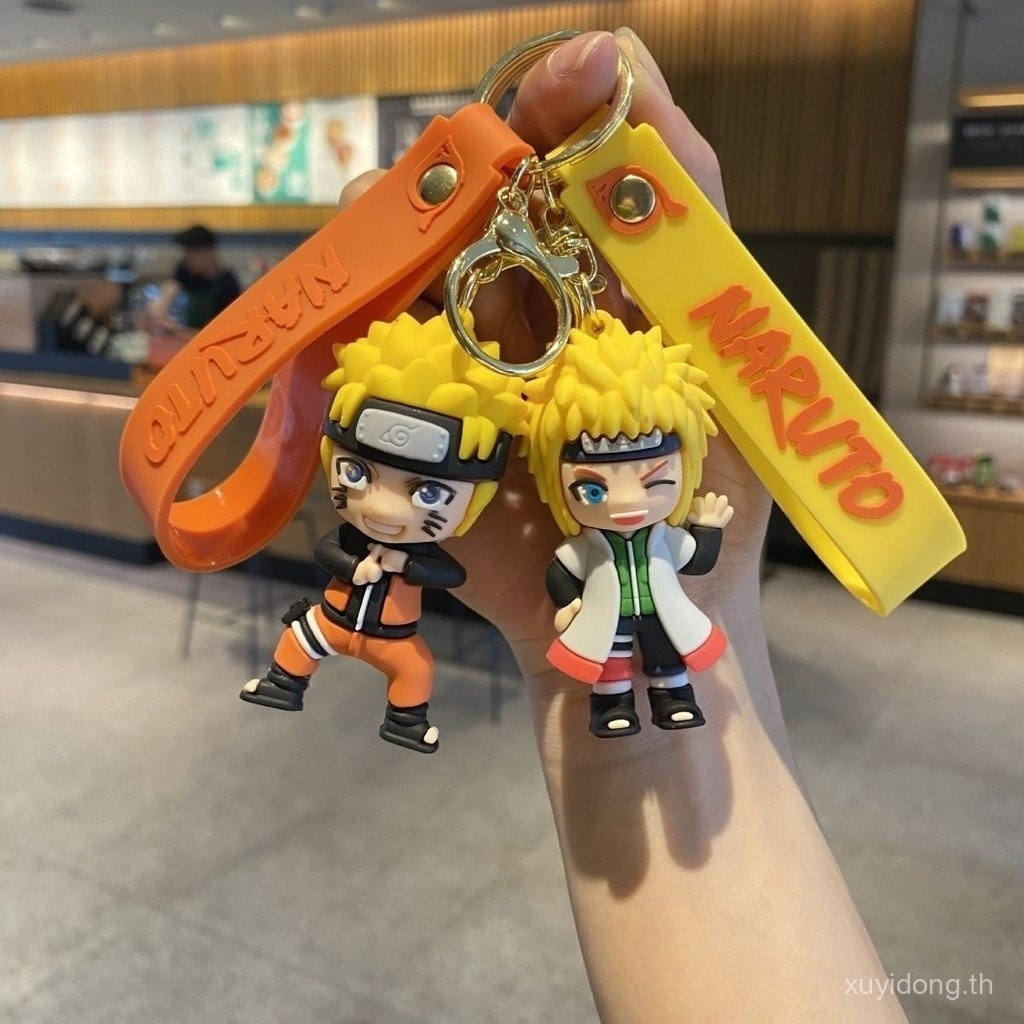 [New Product Special Offer]Naruto Keychain Naruto Kakashi Cartoon Figurine Car Keychain Pendant Bag 