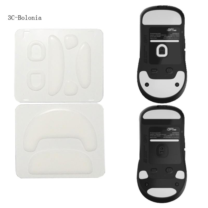 PC 1Pack Esports Tiger Gaming ICE V2 รุ่นเมาส์สเก็ตเมาส์ฟุตสําหรับ ENDGAME GEAR OP1W เมาส์สีขาว Glid