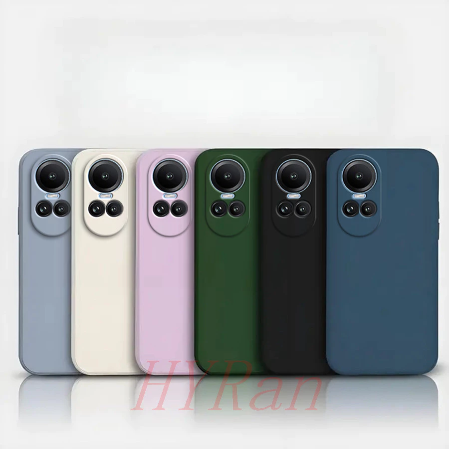 OPPO Reno 10 5G / Reno10 Pro 5G เคสโทรศัพท์ซิลิโคนสีทึบ YT