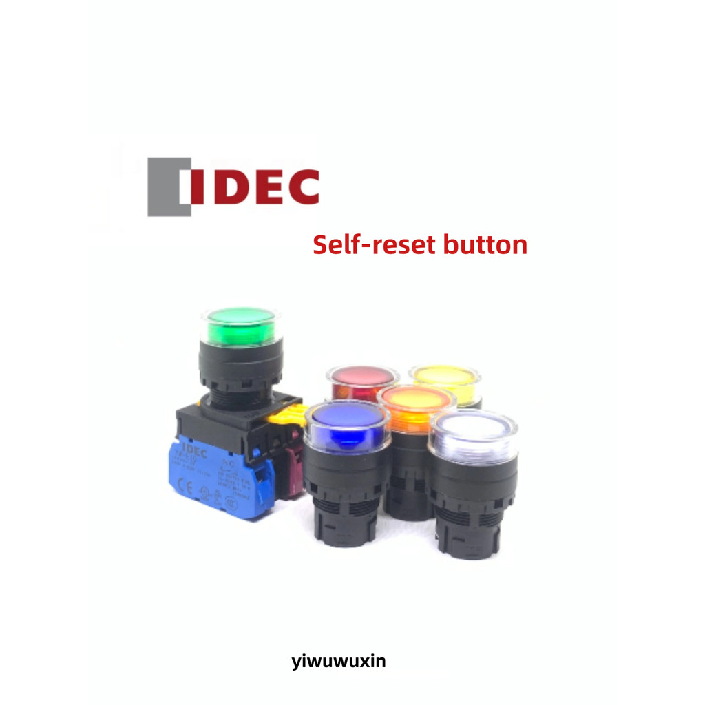 IDEC Izumi YW1L-MF2E10Q4G 20 11 01Q4R 22Q4Y M3PW SA รีเซ็ต Light-DE