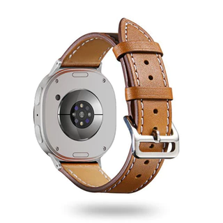 สายหนังสําหรับ Samsung Galaxy Watch 8 40/44 มม.8 คลาสสิก 46 มม.ผู้หญิงสายรัดข้อมือสร้อยข้อมือสําหรับ Galaxy Watch Ultra 47 มม.สายนาฬิกา