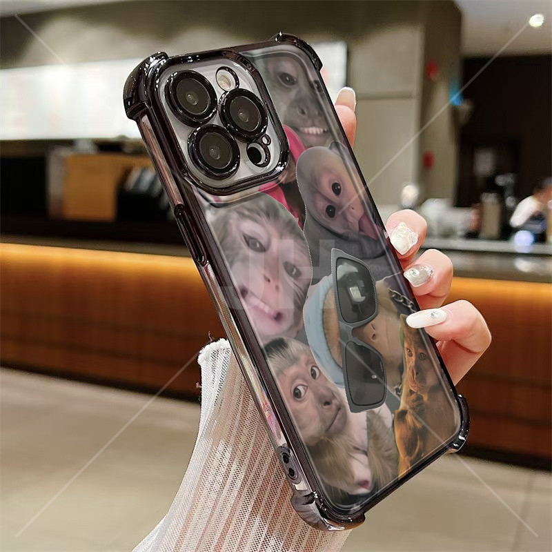 เคส Samsung A54 5G A56 5G A7 2018 A70 A70S A71 5G A72 4G 5G A73 5G เคสสี่มุมป้องกันการตกลิงกันกระแทก