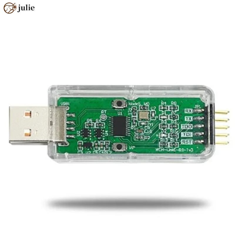 WCH LinkE ดาวน์โหลดออนไลน์ Debugger ARM ชิป 1 พอร์ตอนุกรมไปยัง USB juli_virginia.th