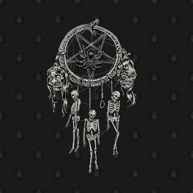 เสื้อยืด Vintage Nightmare Catcher Cotton 100% S-5XL thumbnail 9