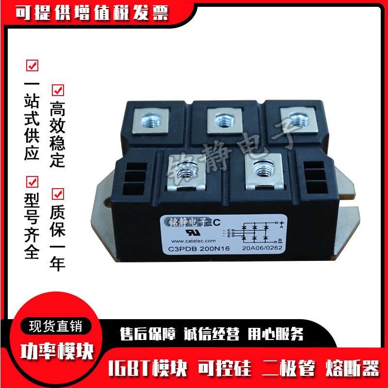 สะพานเรียงกระแส C3PDB200N18 C3PDB248N08 C3PDB248N12