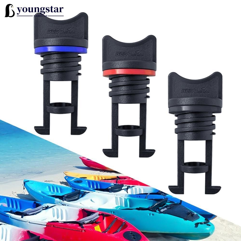 YOUNGSTAR 1 PC 19 มม.เรือไนลอน Marine Yacht Raft ท่อระบายน้ําขนาดมาตรฐานด้ายหยาบ Bung ปลั๊ก Kayak Ca
