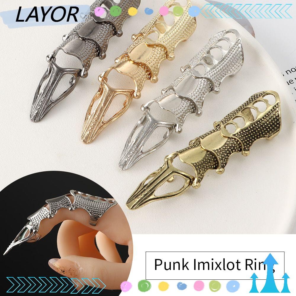 LAYOR Finger Claw Ring Knuckle Halloween Joint Armor