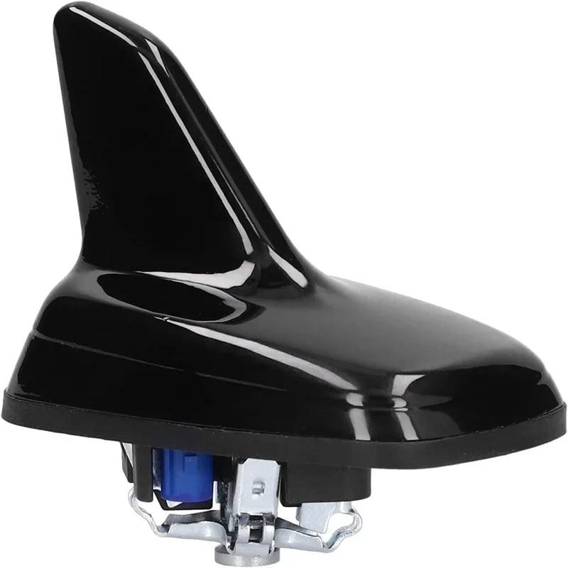 เสาอากาศรถยนต์สีดําเสาอากาศฉลามรถยนต์รูปครีบโลหะ หน้าท้อง 5ถาม0035507B สําหรับ Arteon Golf 7 Sportsv