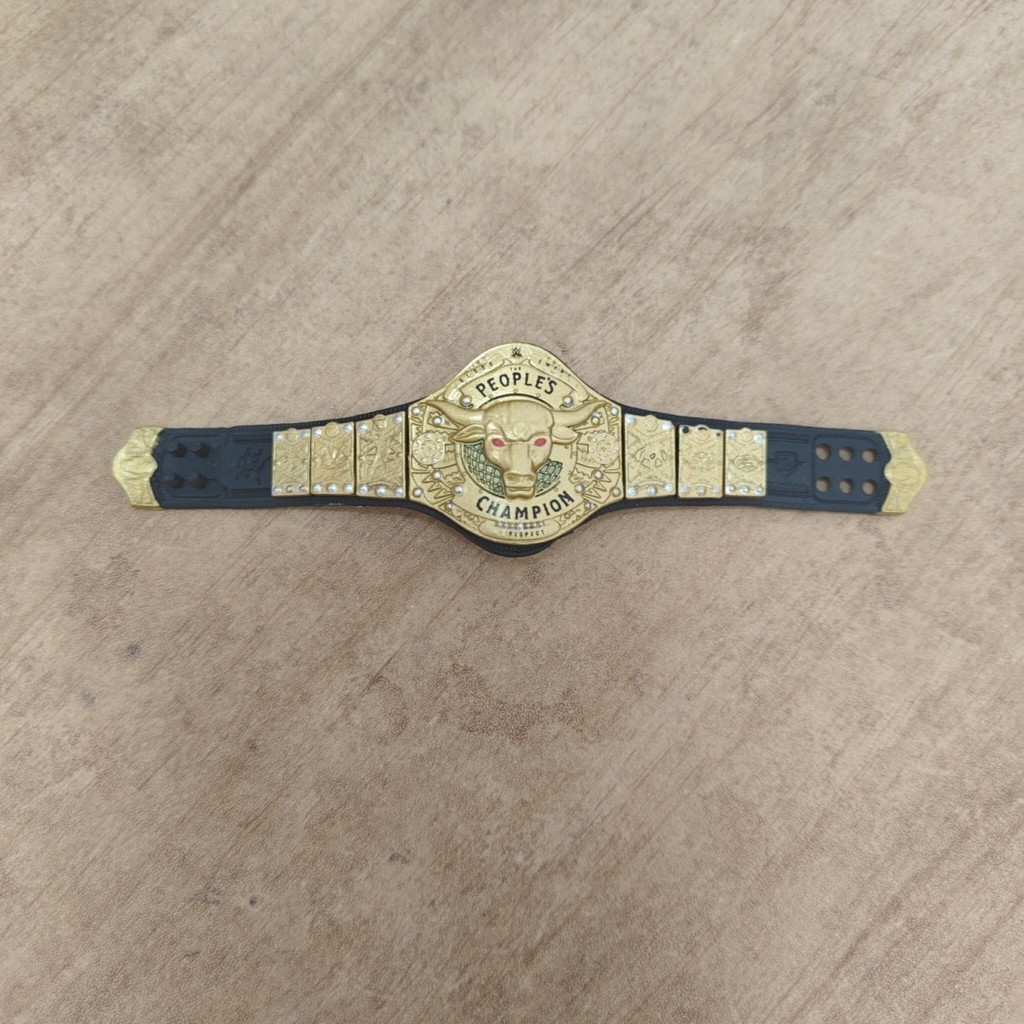 ขายร้อนจัดส่งที่รวดเร็ว wwe Championship Belt/wwe Wrestler Accessories/Johnson Exclusive Belt Figure