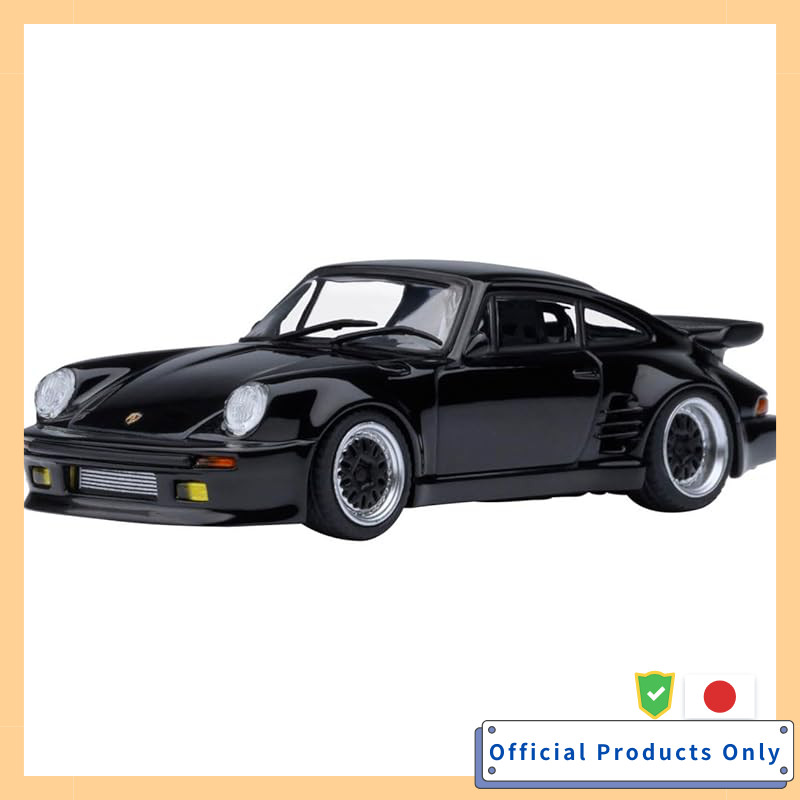 AUTOart 1/64 Porsche 911 (930) Turbo Wangan Midnight Blackbird Complete Figure 20636
