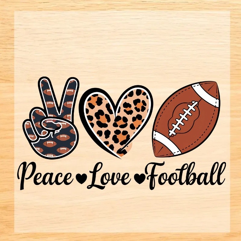 สติกเกอร์ปั๊มร้อนฟุตบอล DIY สติกเกอร์สำหรับซักและตกแต่งผ้า - รูปที่ 7