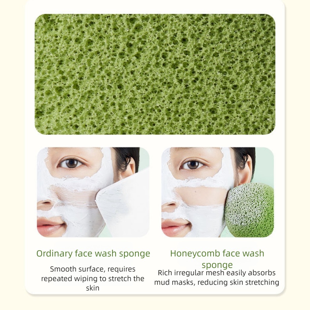 พัฟทําความสะอาด ถุงมือหยดน้ํา, น้ํายาทําความสะอาดฟองน้ําหน้าสําหรับล้างหน้า, เครื่องมือขัดผิวอ่อนโยนสําหรับทําความสะอาดอย่างล้ําลึก, พัฟล้างหน้าแบบใช้ - รูปที่ 7