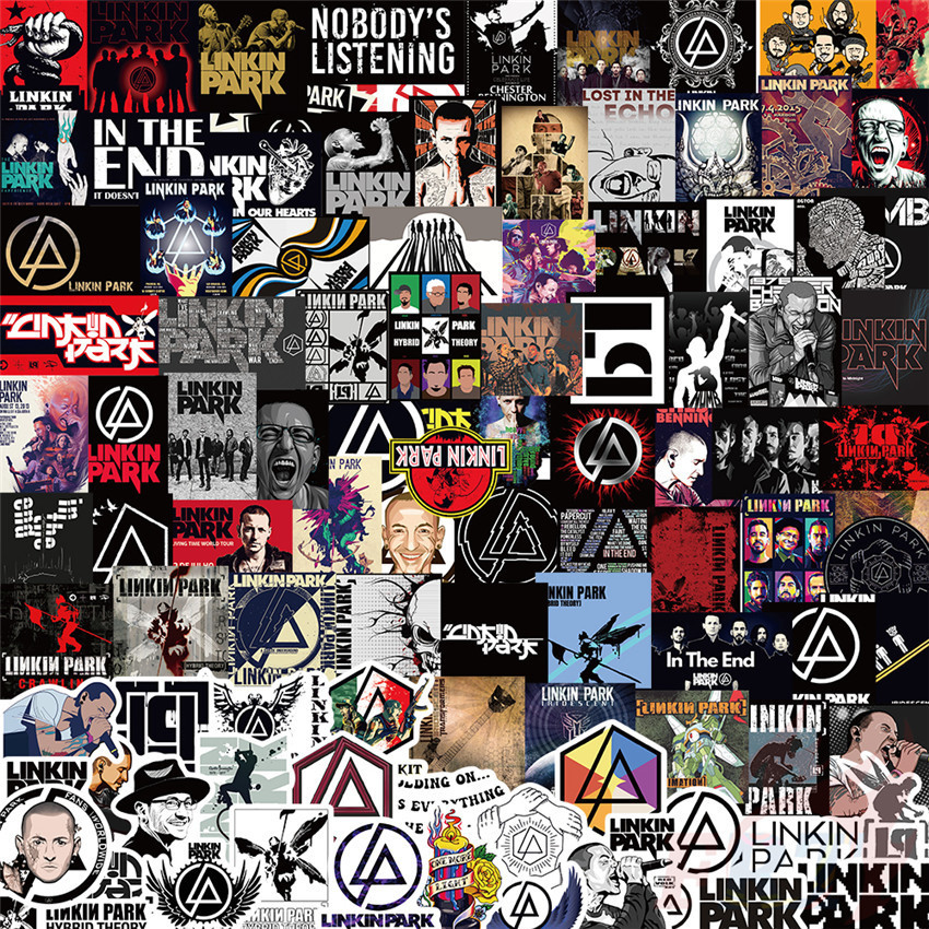 100ชิ้น/เซ็ต ❉ วงร็อค . สติ๊กเกอร์ Linkin Park ❉ Diy แฟชั่นสติ๊กเกอร์ Doodle กันน้ํา