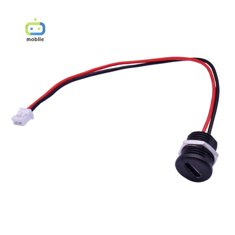 [maygood] ช่องเสียบชาร์จ USB Type-C Female Type C Waterproof Female Connector Jack {TH}
