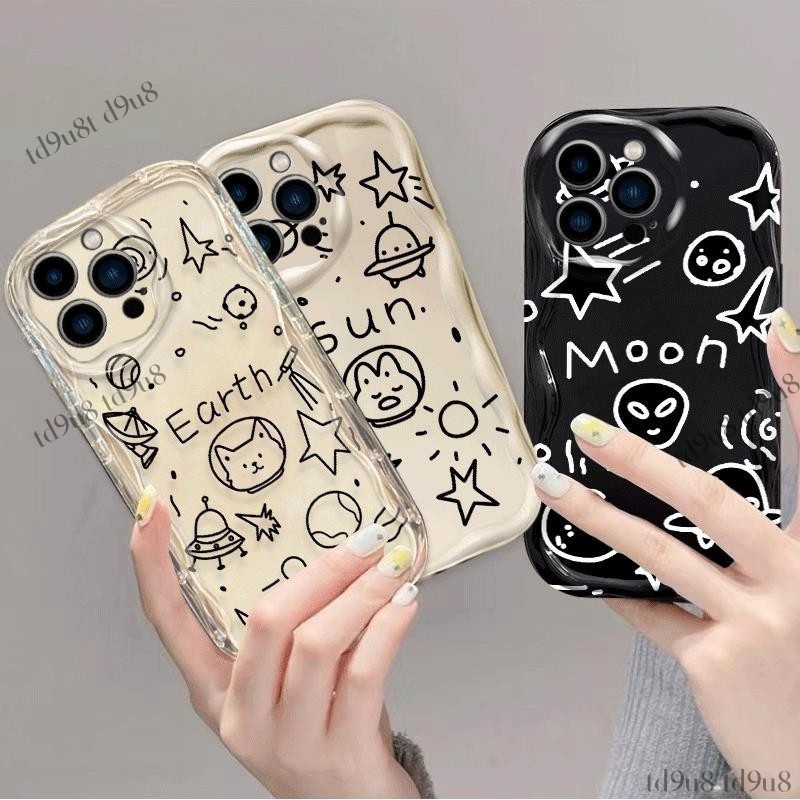 มือวาดเส้นเคสโทรศัพท์กันกระแทกเคสโทรศัพท์oppo RENO 12 11 10 9 8 7 6 5 PRO 4 SE 3 4Z 7Z 8T 5G 11F Ren