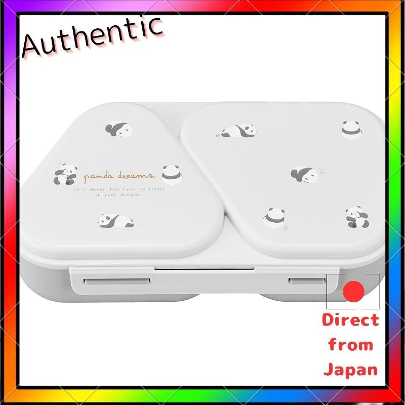 Osk (OK) Panda Bento Box Rice Ball Lunch Case 465ml Made in Japan ไมโครเวฟปลอดภัยกดแม่พิมพ์ต้านเชื้อ