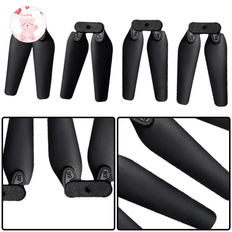 [Whbadguy] 4x ใบพัดอุปกรณ์เสริมโดรนแบบพับได้สําหรับ E58, E88, E88Pro,