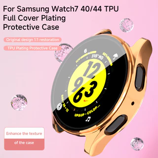 Tpu Soft Case Film สําหรับ Samsung Galaxy Watch 7 6 40 มม.44 มม.Ultra Cover Anti-scratch ป้องกันหน้าจอสําหรับ Galaxy Watch7 กรณี