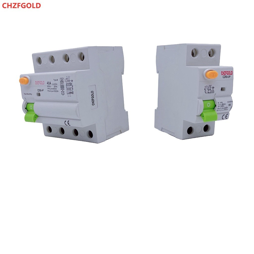 ♢ 230V 400V rccb ราคา Circuit Breaker rccc Type B RCD rccc Type B matis 4P 30mA 40A 63A