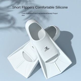 ว่ายน้ําการฝึกอบรมครีบซิลิโคนมืออาชีพดําน้ําครีบสั้นผู้ชายผู…